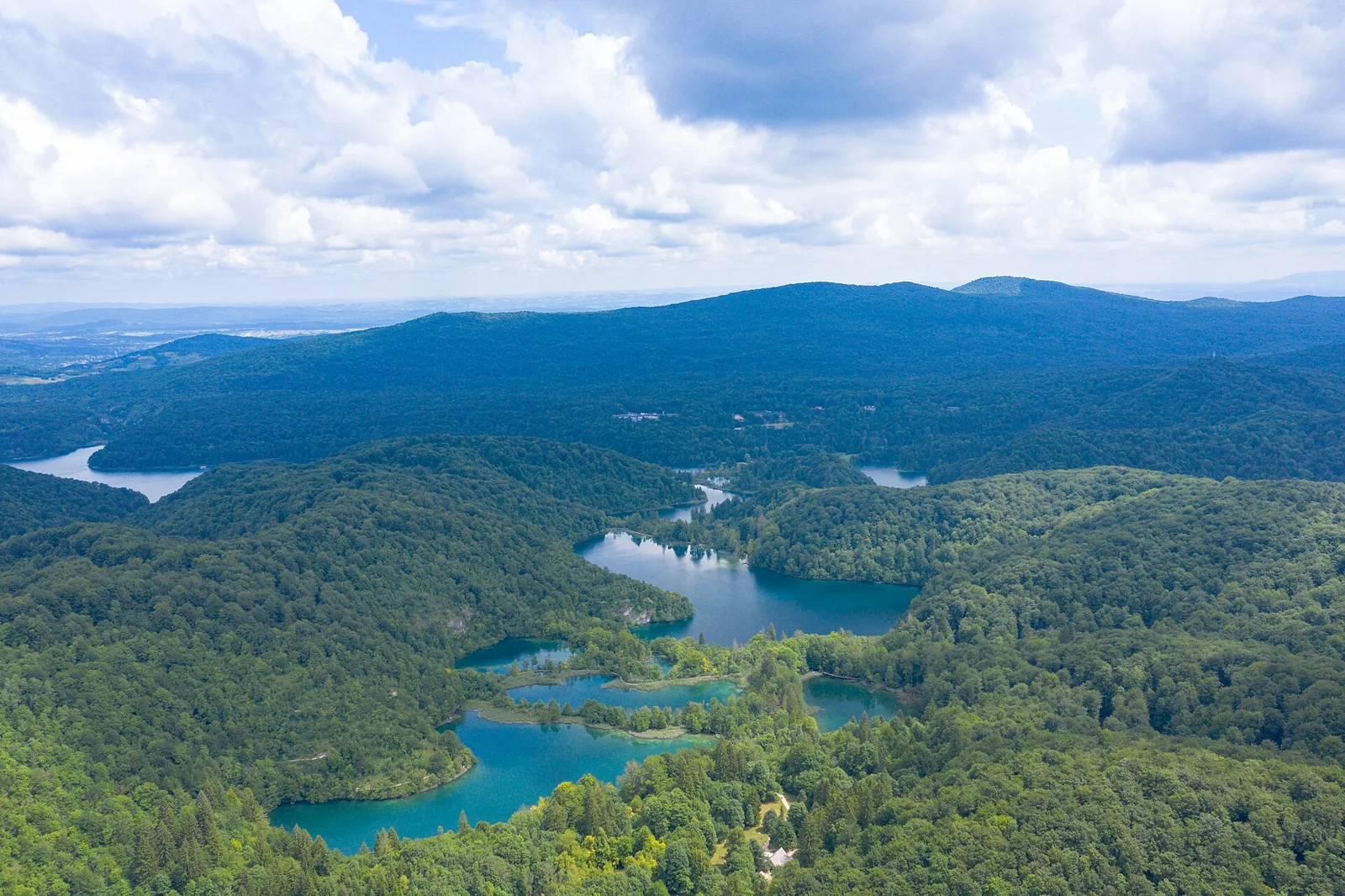 Vodopády a jezera Národního parku Plitvická jezera